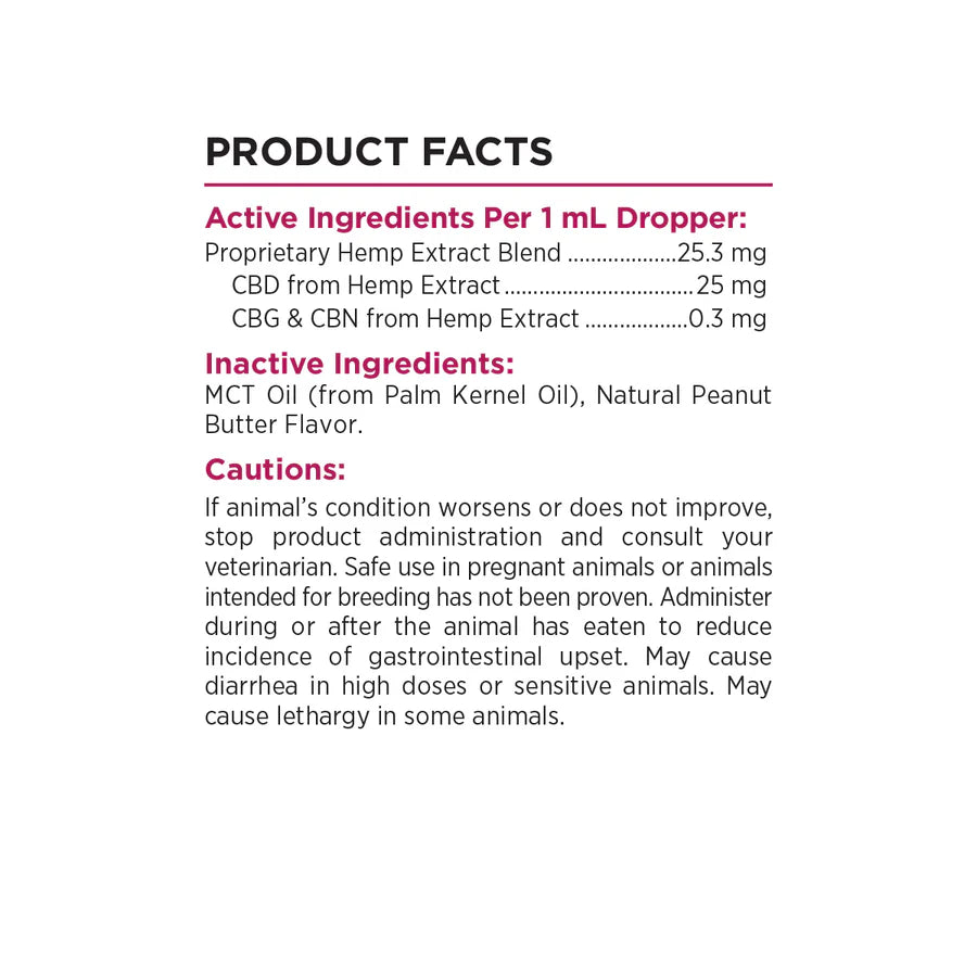 PawMD Oil Calming Dog 750 mg - 30 ml